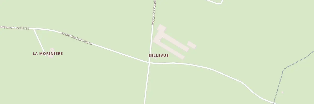 Plan du 2425 Rte des Pucellières à Bouchamps-lès-Craon