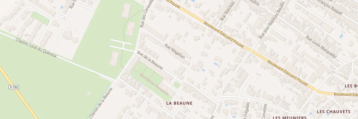 Plan du 30 Rue Magellan à Rochefort