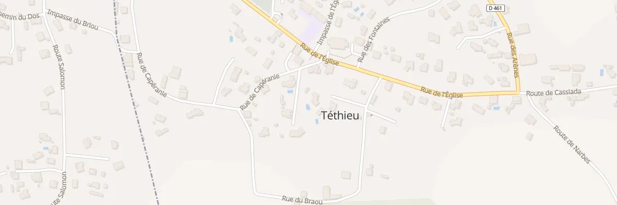 Plan du 52 Rue du Braou à Téthieu