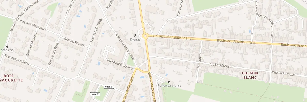 Plan du 107 Rue Laperouse à Rochefort