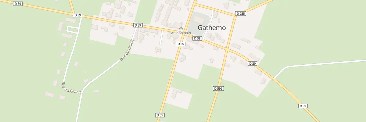 Plan du 5025 Le Bourg à Gathemo