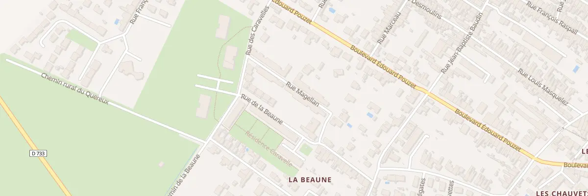 Plan du 18 Rue Magellan à Rochefort
