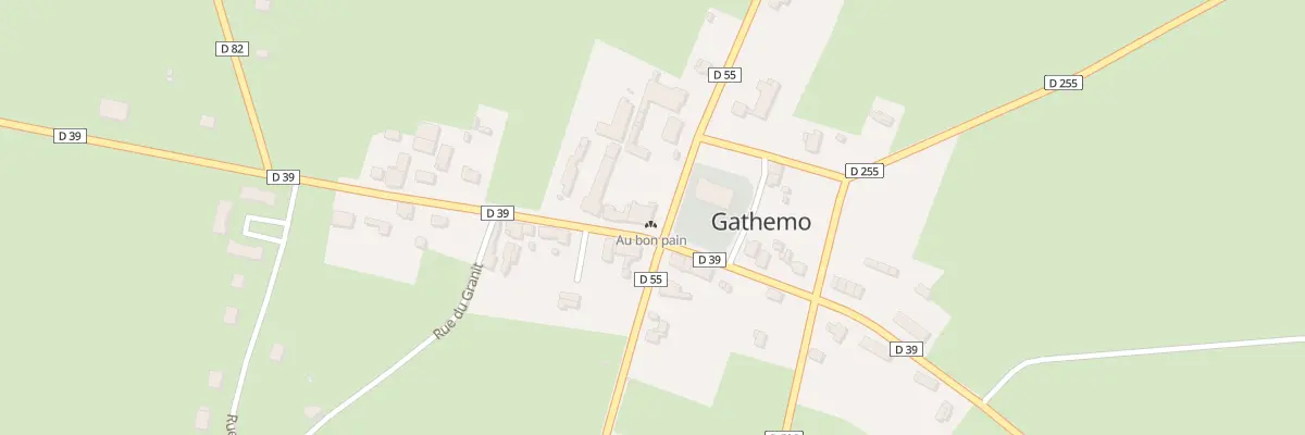 Plan du 5021 Le Bourg à Gathemo
