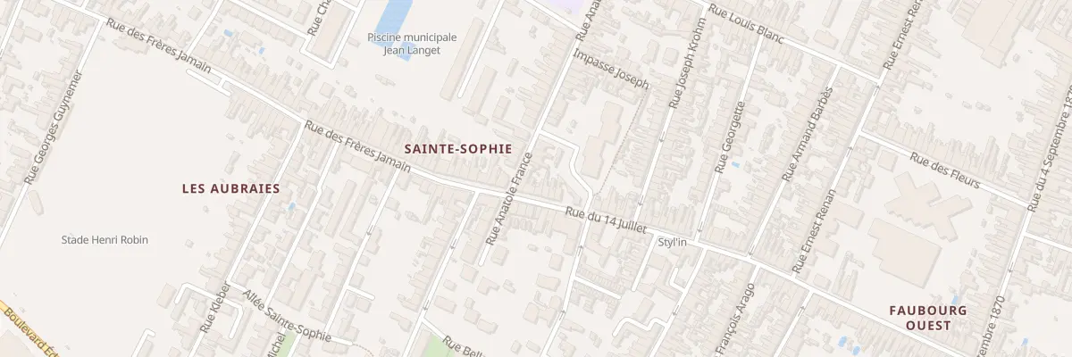 Plan du 159 Rue du Quatorze Juillet à Rochefort