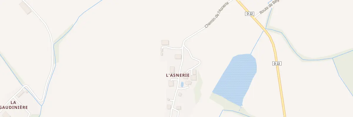 Plan du 5257 L’Asnerie à Loireauxence