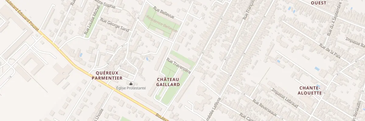 Plan du 141 Bd Edouard Pouzet à Rochefort