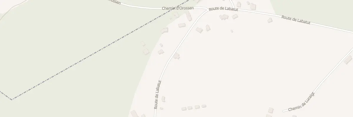 Plan du 1899 Rte de Labatut à Misson