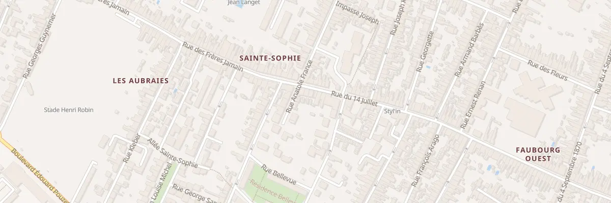 Plan du 138 Rue du Quatorze Juillet à Rochefort