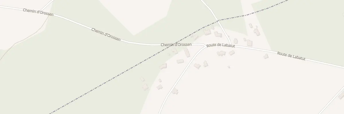Plan du 1802 Rte de Labatut à Misson