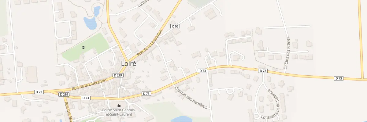 Plan du 16 Rue des acacias à Loiré