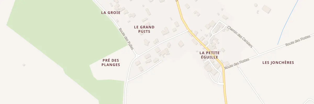Plan du 14 Rte des Pulles à L’Éguille