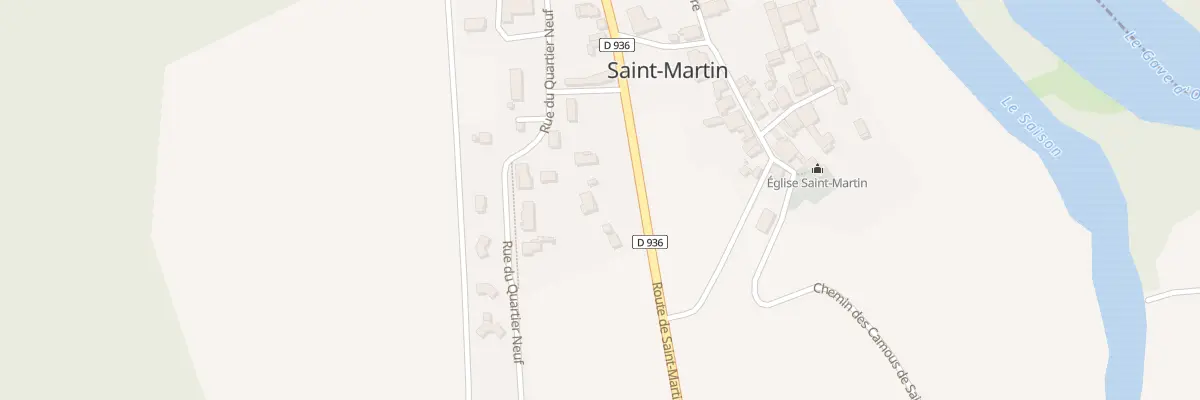 Plan du 1089 Rte de Saint Martin à Autevielle-Saint-Martin-Bideren