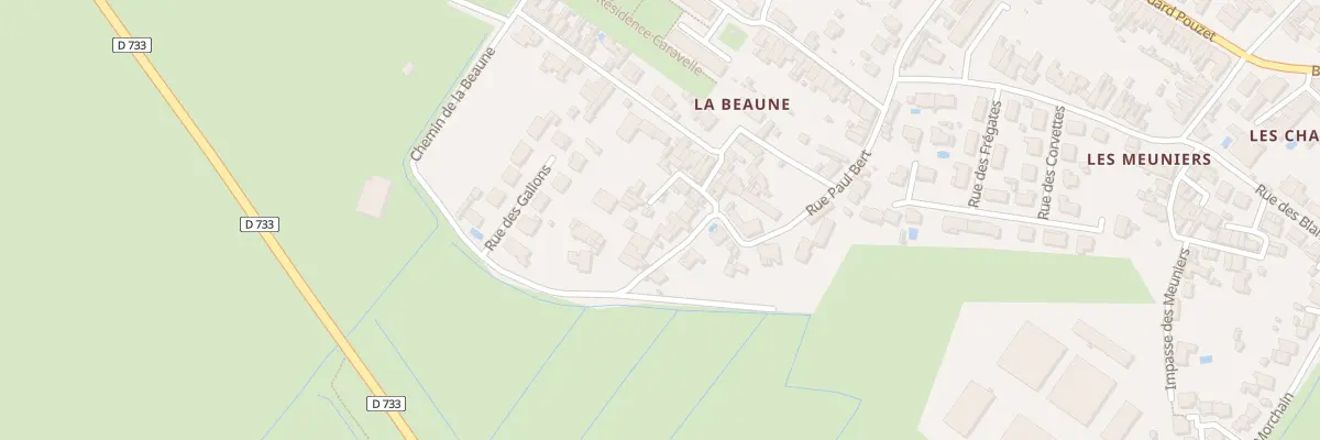 Plan du 21T Rue Paul Bert à Rochefort