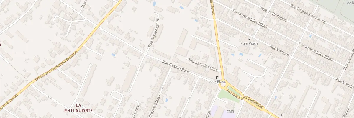 Plan du 11T Rue Baril à Rochefort