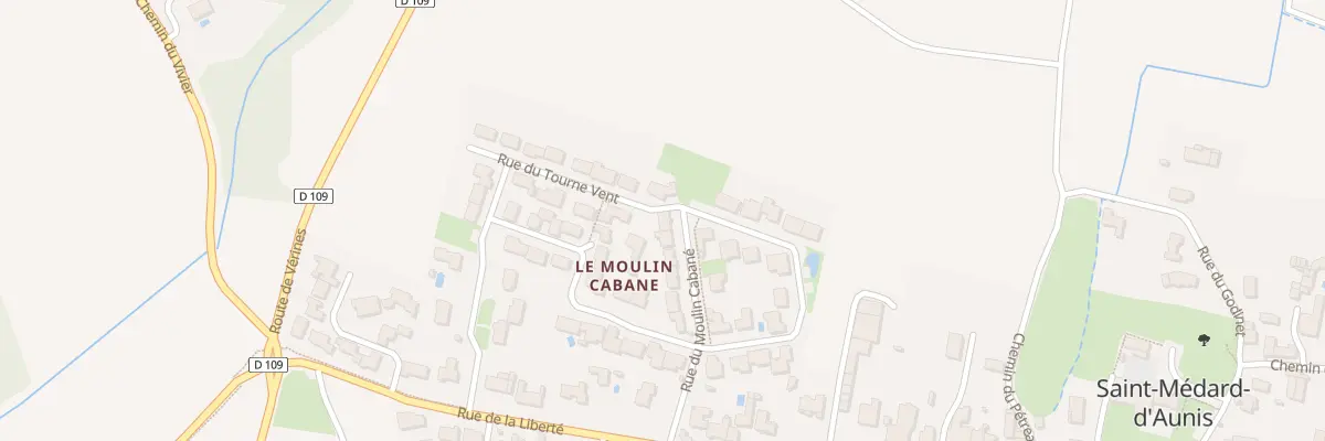 Plan du 11 Rue du Moulin Cabané à Saint-Médard-d’Aunis