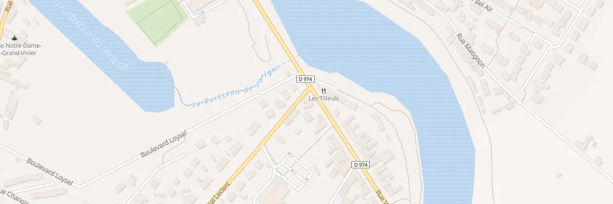 Plan du 4 Rue Victor Hugo Torigny à Torigny-les-Villes