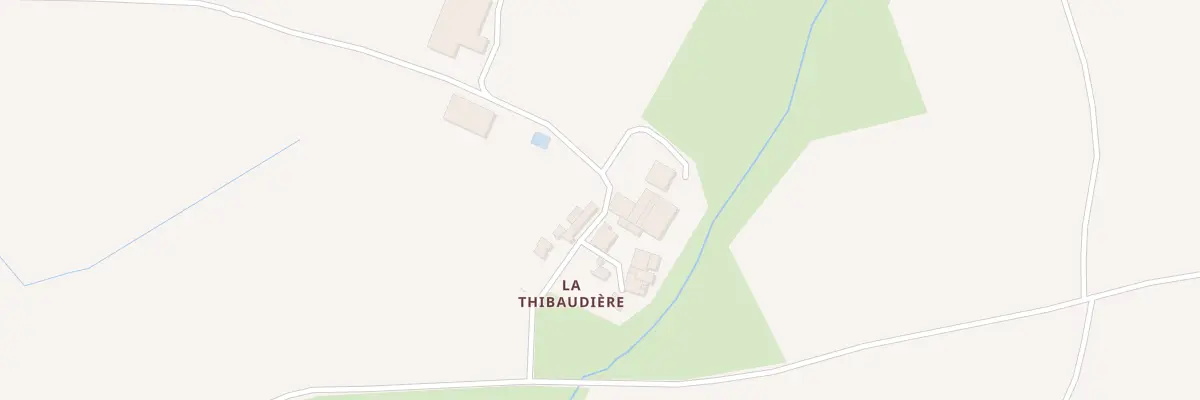 Plan du 7 La Thibaudiere à Doix lès Fontaines