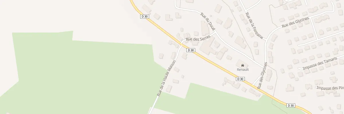 Plan du 4 Rue de la Haute Maison au Bourgneuf-la-Forêt