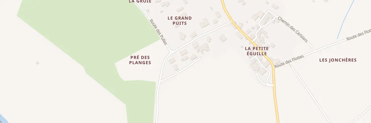Plan du 3 Che du Mur Neuf à L’Éguille