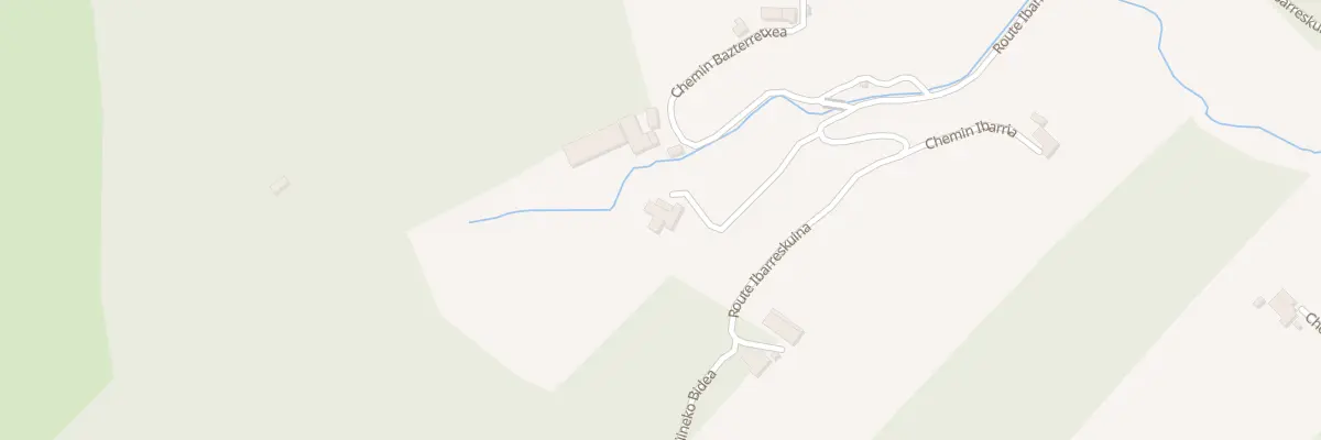 Plan du 155 Che Etxebestia à Ordiarp