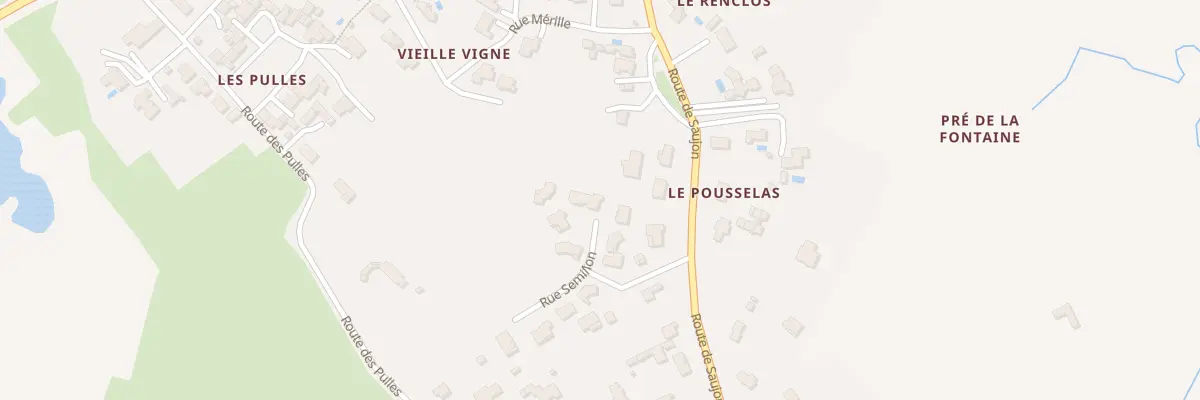 Plan du 10 Rue Semillon à L’Éguille