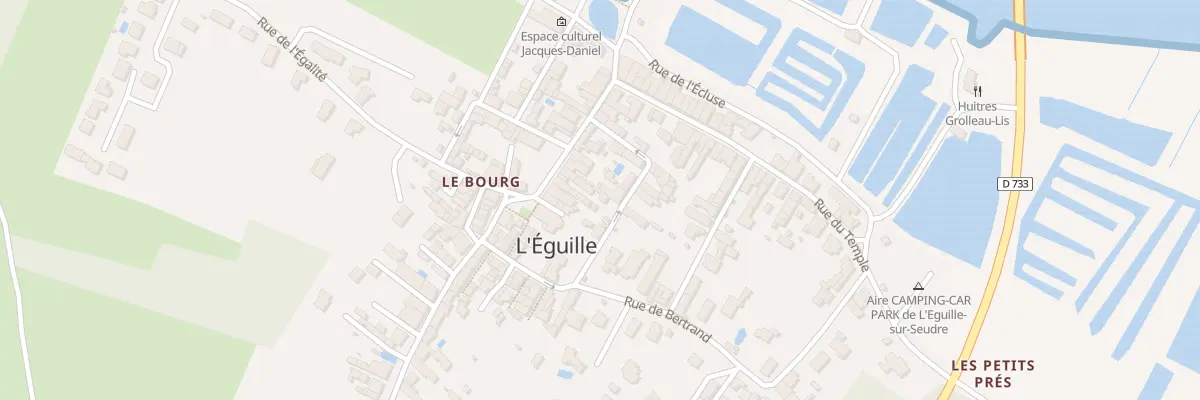Plan du 14 Rue du Canton à L’Éguille