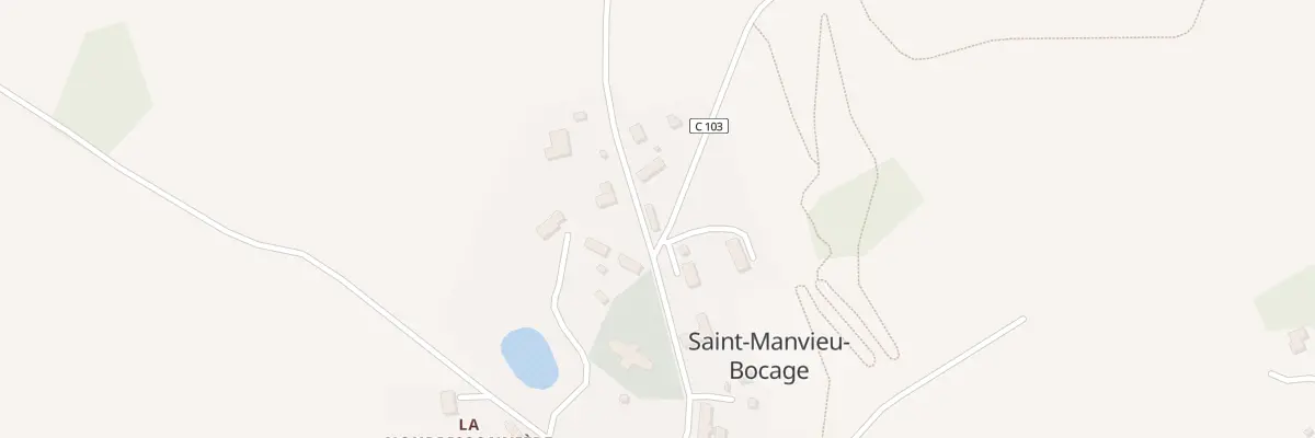 Plan du 1 Che Les Monts - St Manvieu Bge à Noues de Sienne