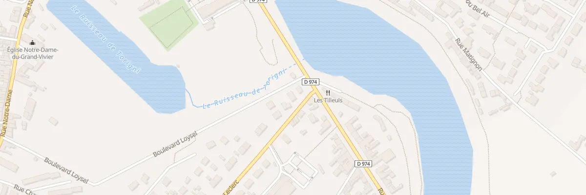 Plan du 2 Rue Marechal Leclerc Torigny à Torigny-les-Villes