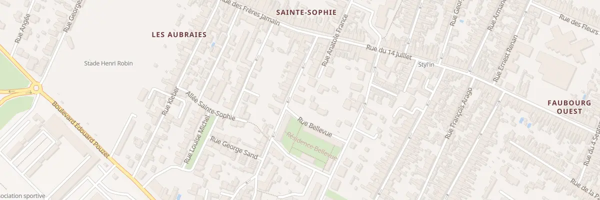 Plan du 15 Rue Parmentier à Rochefort