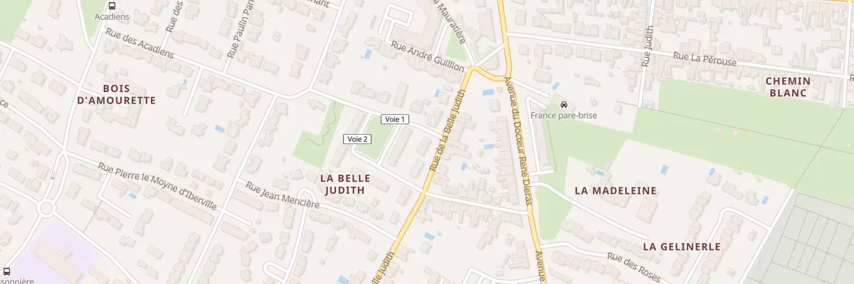 Plan du 46 Rue de la Belle Judith à Rochefort