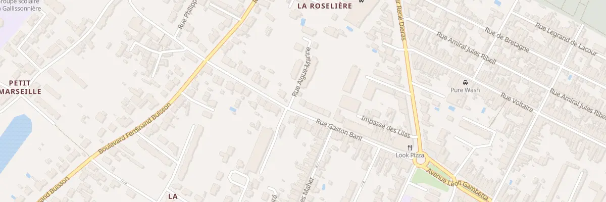 Plan du 15 Rue Baril à Rochefort