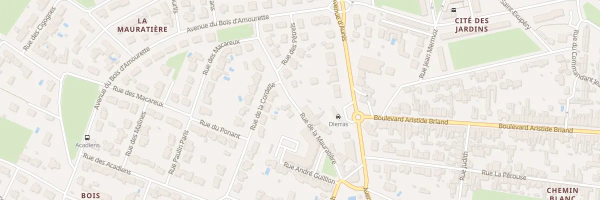 Plan du 13B Rue de la Mauratiere à Rochefort