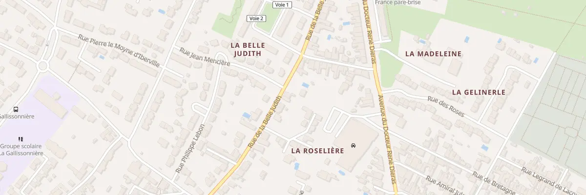 Plan du 31 Rue de la Belle Judith à Rochefort