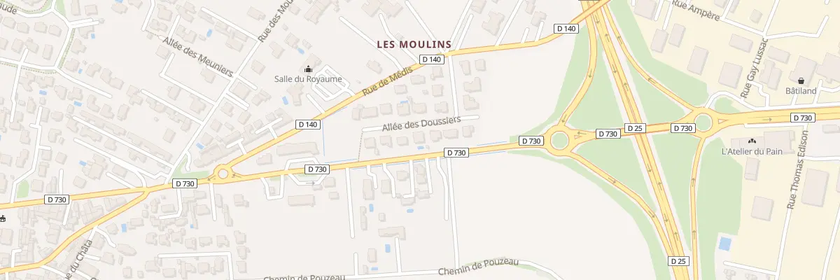 Plan du 13 All des Doussiers à Saint-Georges-de-Didonne