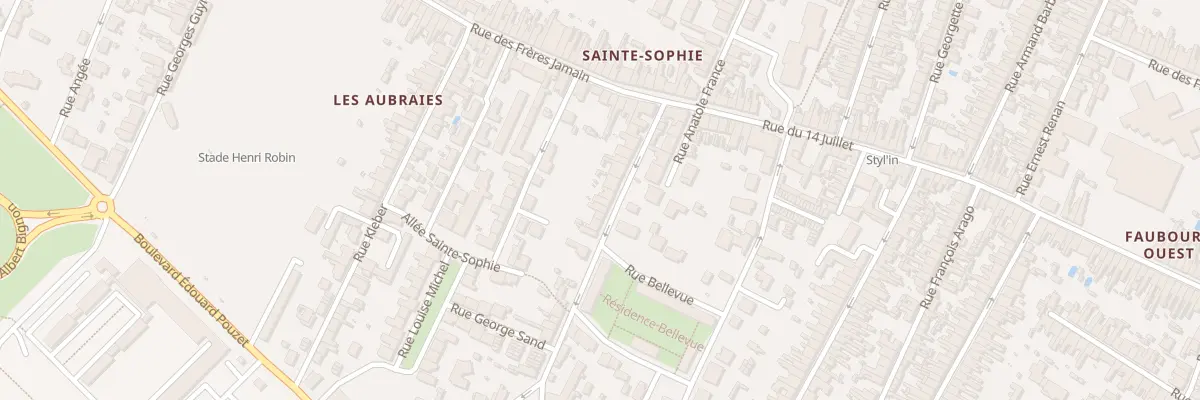 Plan du 16 Rue Parmentier à Rochefort