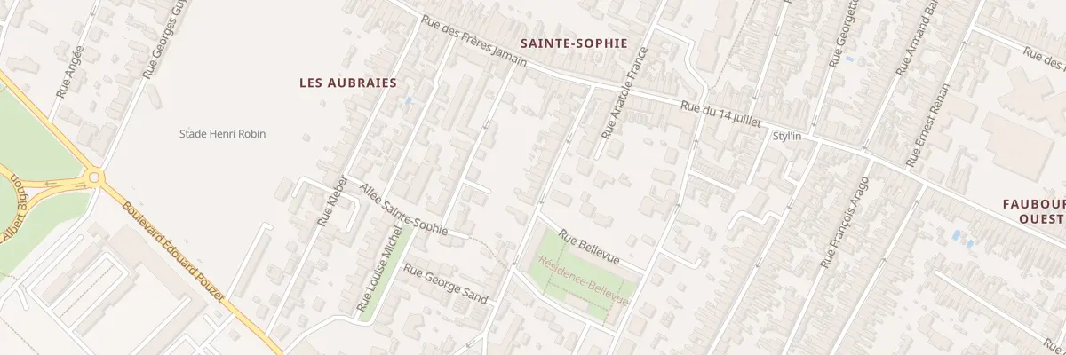 Plan du 18 Rue Parmentier à Rochefort