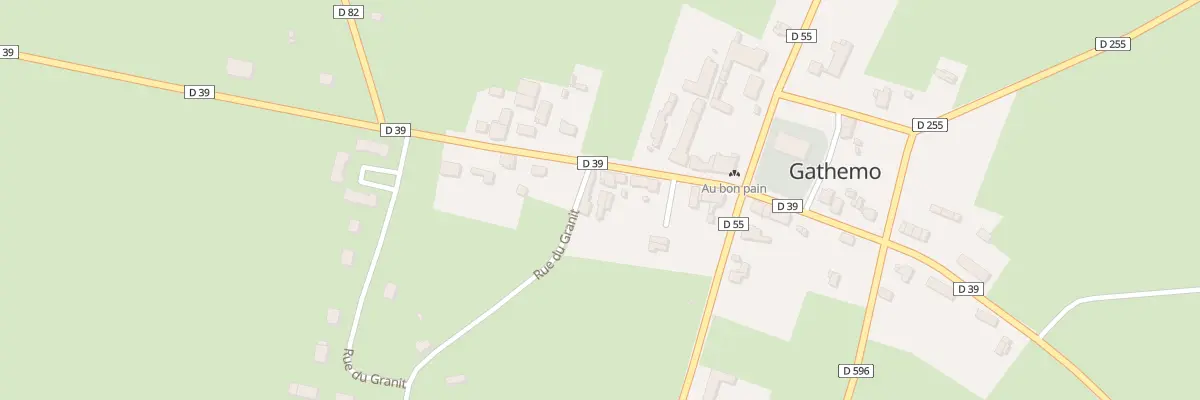 Plan du 5015 Le Bourg à Gathemo