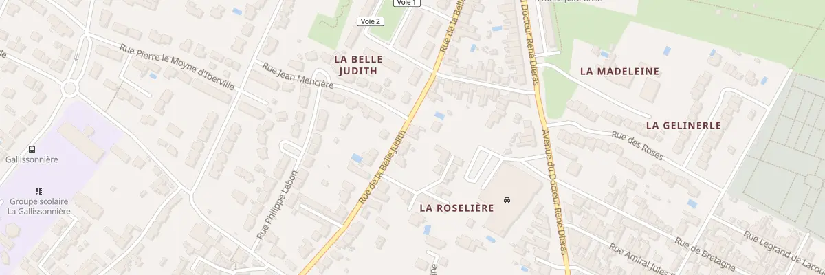 Plan du 29 Rue de la Belle Judith à Rochefort