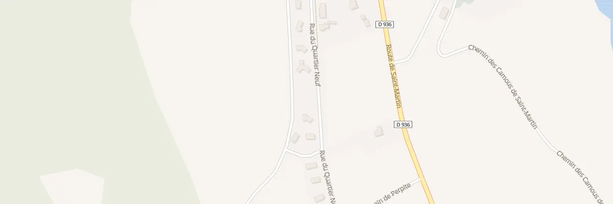 Plan du 470 Rue du Quartier Neuf à Autevielle-Saint-Martin-Bideren