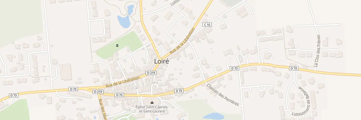 Plan du 29 Rue de la libération à Loiré