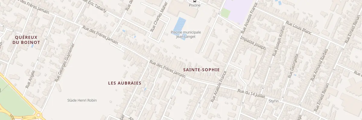 Plan du 193 Rue des Freres Jamain à Rochefort
