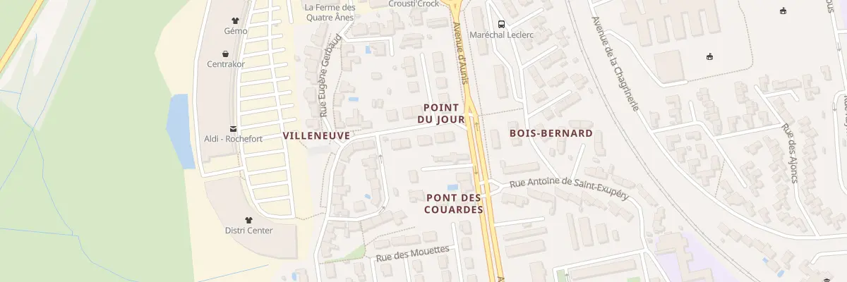 Plan du 5 Rue Louis Hébrard à Rochefort