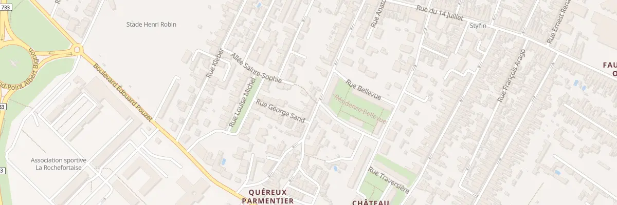 Plan du 32 Rue Parmentier à Rochefort