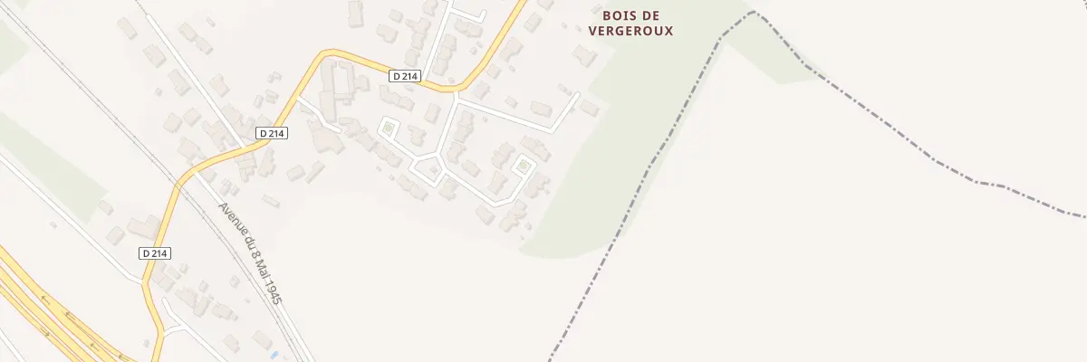 Plan du 10 Rue des Acacias à Vergeroux