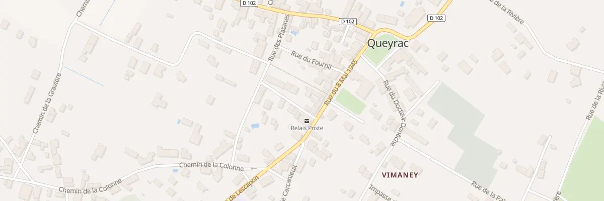 Plan du 1 Rue des Chardonnerets à Queyrac