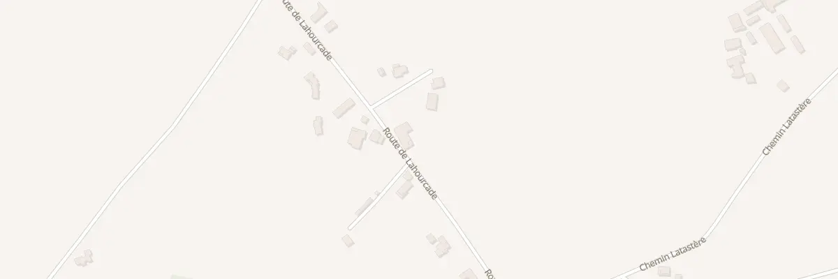 Plan du 273 Rte de Lahourcade à Misson