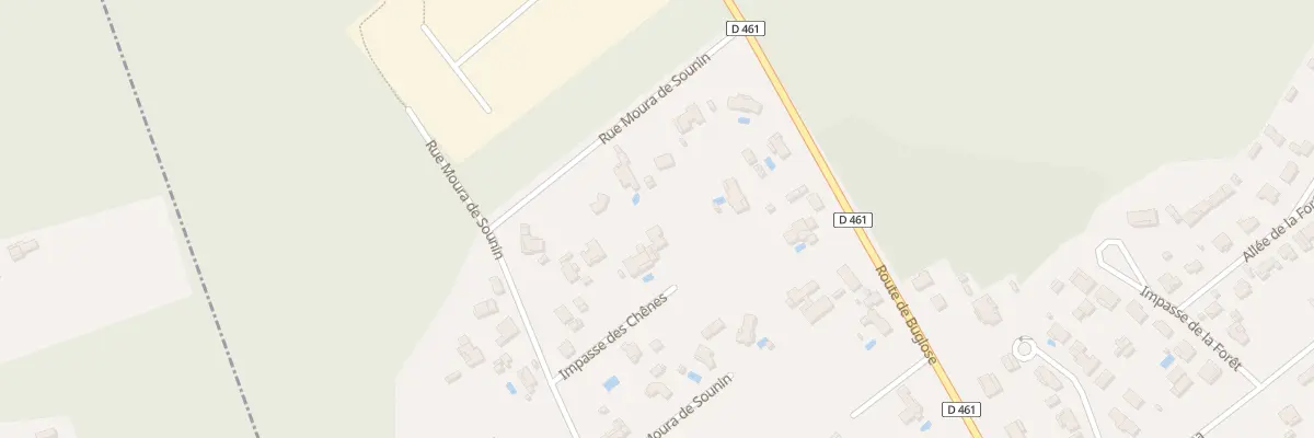 Plan du 582 Rue Moura de Sounin à Téthieu