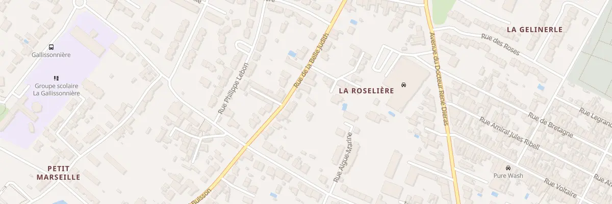 Plan du 15 Rue de la Belle Judith à Rochefort