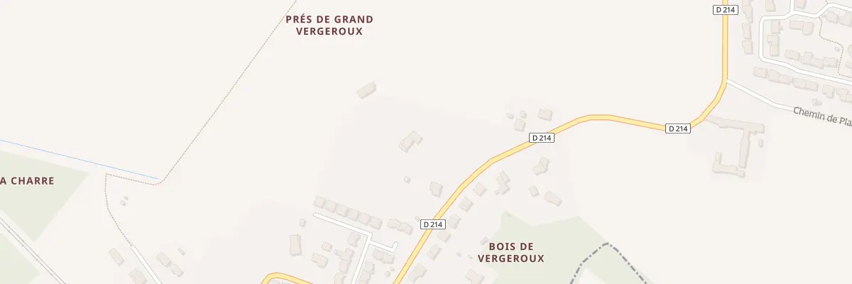 Plan du 4 Rue de Beausejour à Vergeroux