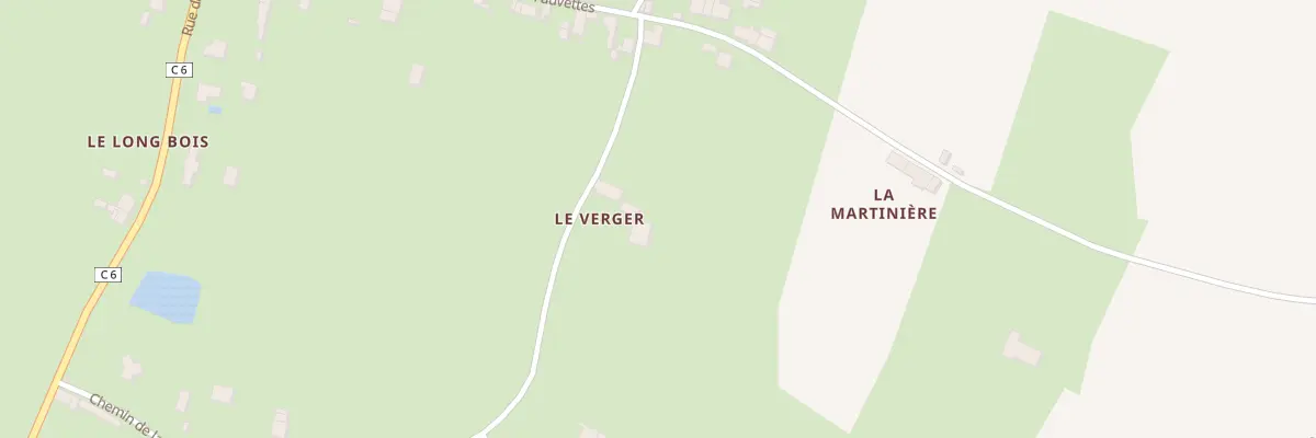 Plan du 5280 Le Verger à Bouillé-Ménard